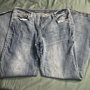 INC DENIM Elizabeth boot jeans, curvy